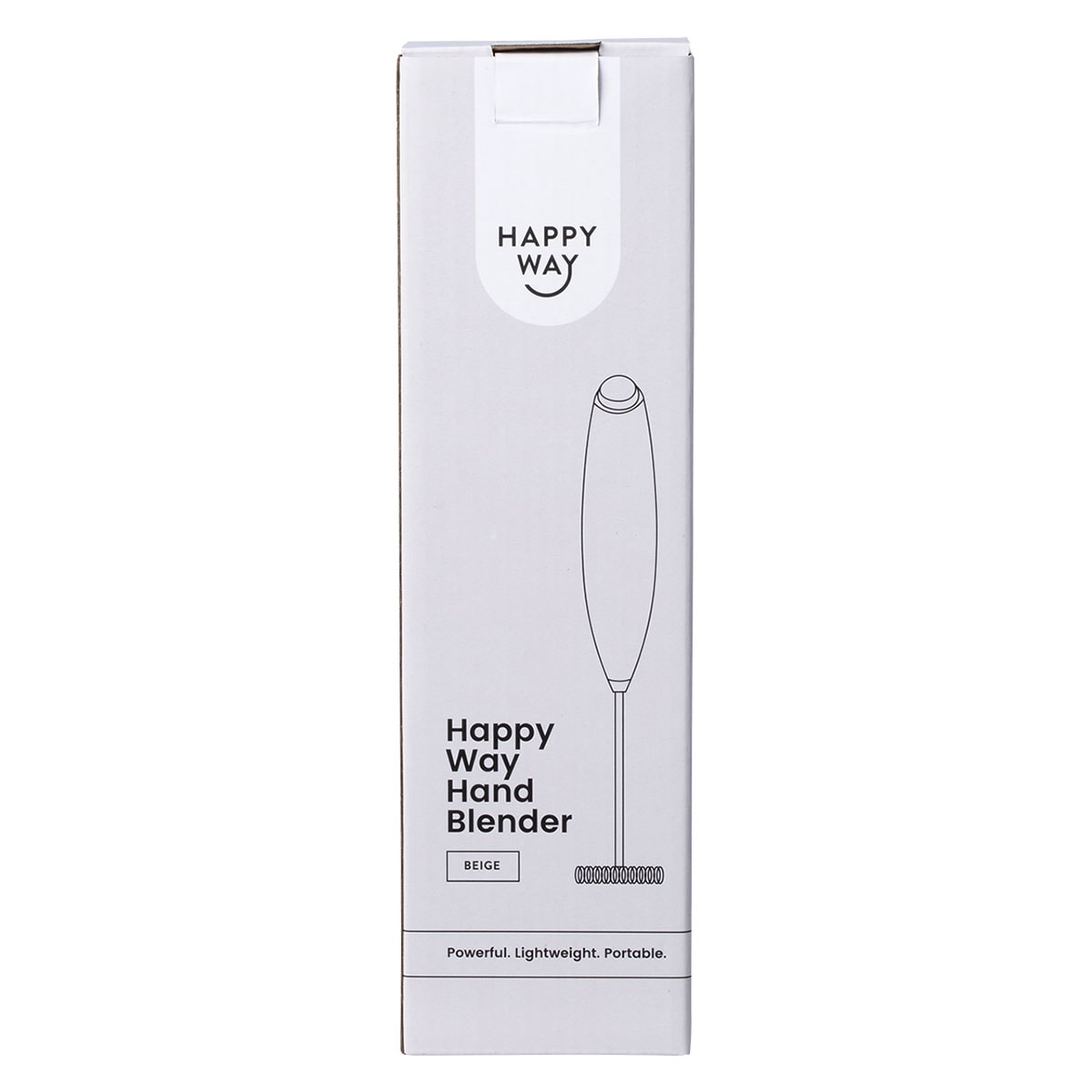 Happy Way Hand Blender & Stand Beige